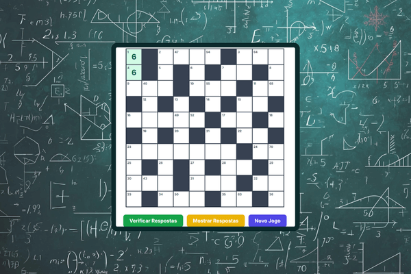 Cruzadinha Matemática
